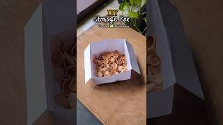 DIY Storage Box Using No Tools|#Shorts#PaperCrafts#PaperArt#DIYCrafts