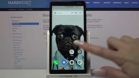 How to Switch on High Contrast Text in ALCATEL 1B (2020) - Enable High Contrast
