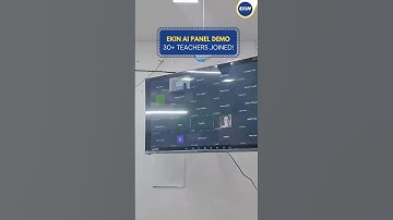 AI Interactive Flat Panel - Smart board for Teaching - Interactive Whiteboard #ekinai