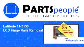 Latitude 11-3150 (P21T001) LCD Hinge Rails How-To Video Tutorial