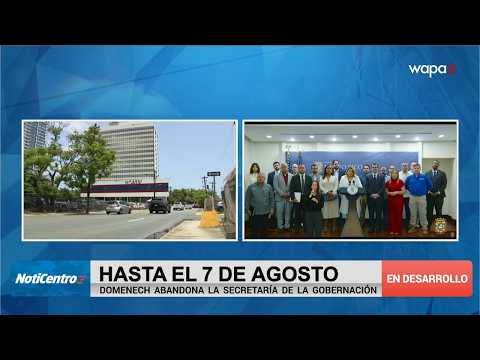 Francisco Domenech e Itza García saldrán de la secretaría de gobernación