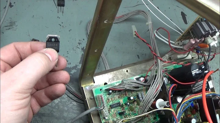 25" U2000 Arcade Monitor Chassis Repair - Shorting HOTs - C3688s Are Junk!