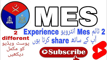 MES Experience 2022 | Questions | My Mes Experience | NG Staff | Mes Result Update