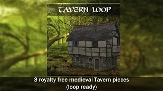 Video thumbnail of "No Copyright Loop Ready Medieval Tavern Music | Alexander Nakarada"
