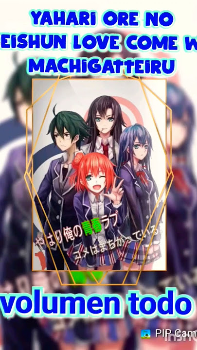 Animes In Japan 🎃 on X: INFO Ilustração especial do mangá de Yahari Ore  no Seishun Love Comedy wa Machigatteiru.: Monologue, de Rechi Kazuki,  promovendo o volume 21 da série.  /