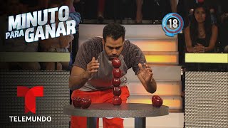 ¿Qué harías con 5 manzanas? | Un Minuto Para Ganar | Entretenimiento screenshot 5