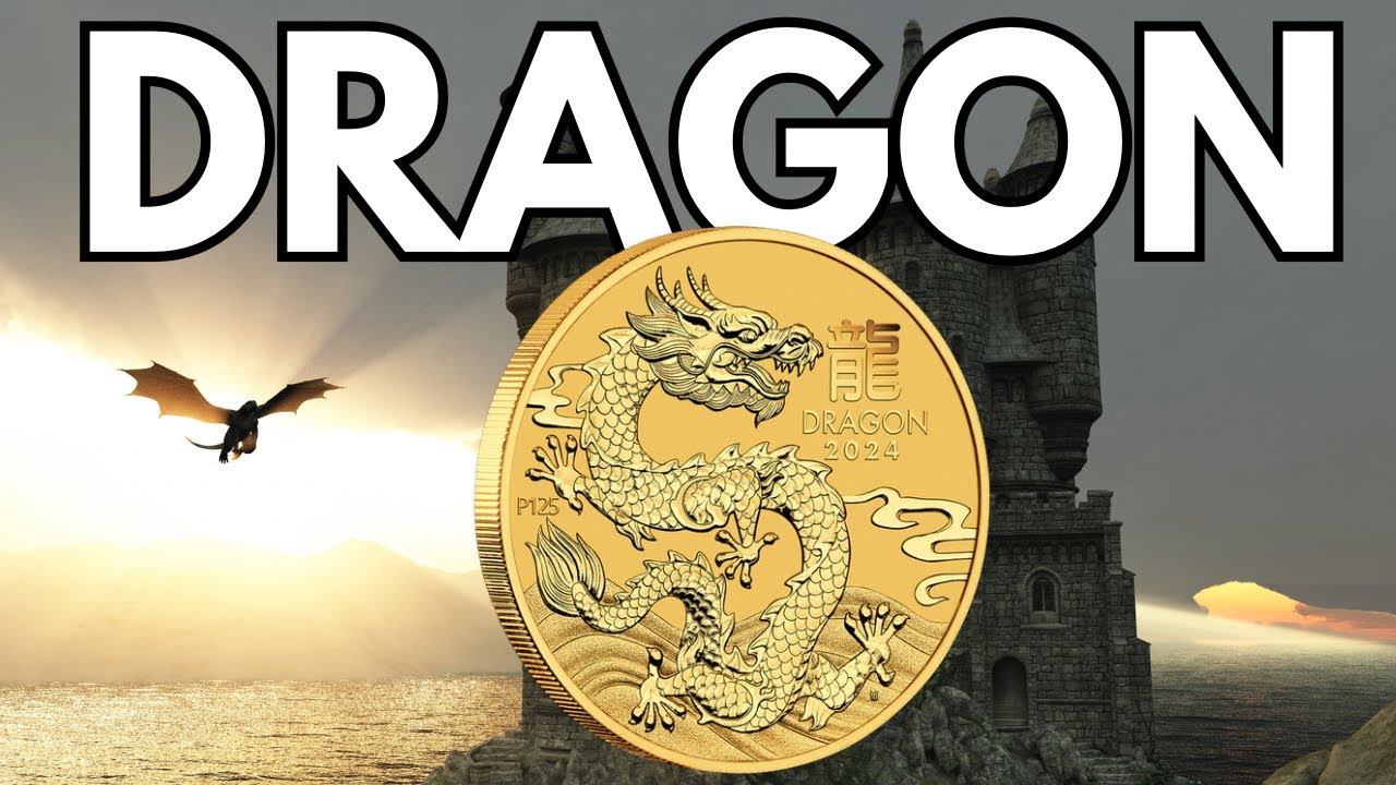 Perth Mint Strikes Gold with this! 2024 Fractional Gold Dragon Lunar Coin  Review | 1/10 & 1/20