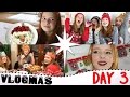 Vlogmas Day 3 2016, Santa Pancakes, Funny Christmas Quiz Games, Xmas Party Fun / Vlogmas | NiliPOD