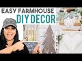 🌿 Super Easy FARMHOUSE Style DIY Decor Ideas That Will WOW!