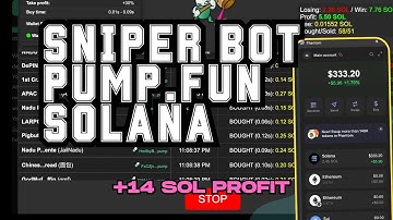Solana Sniper Bot Full Run Guide | Pump Fun Launch Tracking & Execution Workflow