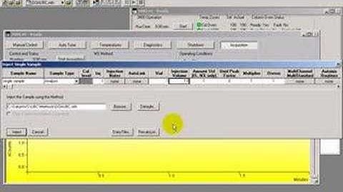 GC/MS single injections