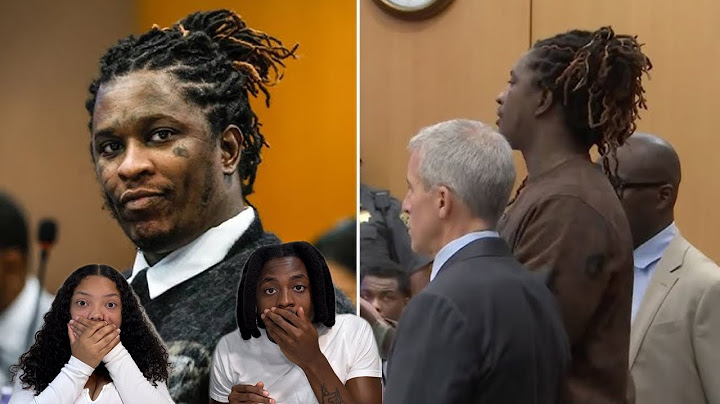 Young Thug Gives Heartfelt Speech Before Walking Out of YSL Trial**REACTION**😳‼️