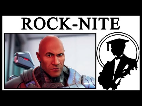 The Foundation (THE ROCK) Eyebrow Meme in Fortnite 