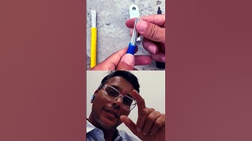 Wire Twisting Hack You Need to Try!#diyhack#electricianlife#wiretrick #shortsfeed #youtube #ytshorts