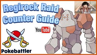 Regirock Raid Counter Guide by Pokebattler