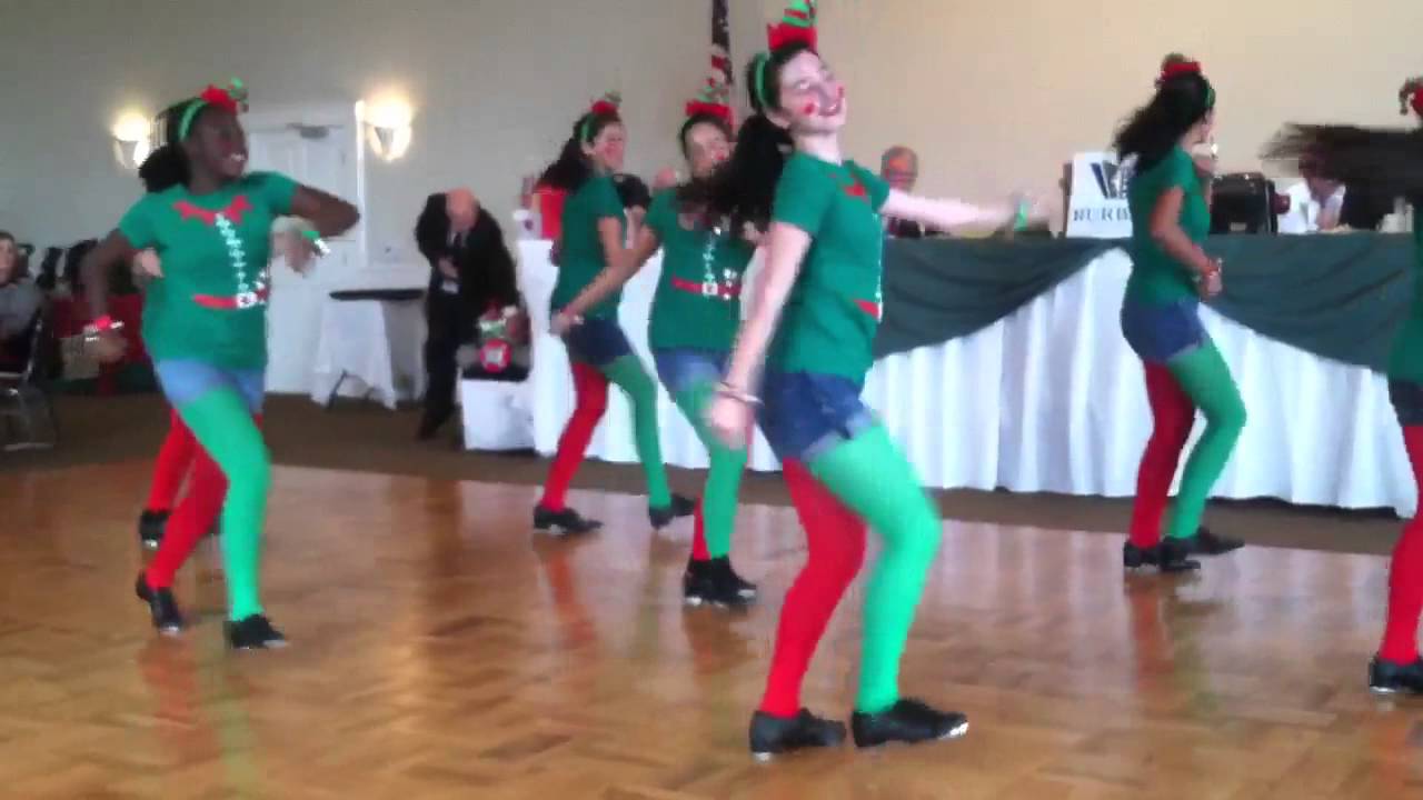 Broadway Dance Team "Christmas Tap Slay Ride" YouTube