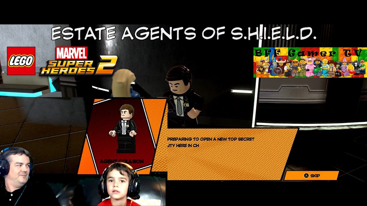 Unlock Agent Coulson from Agents of SHIELD | LEGO Marvel SuperHeroes 2