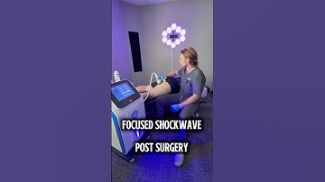 Focused Shockwave Therapy On Surgically Repaired Hamstring Tear #shockwavetherapy #chiropractor
