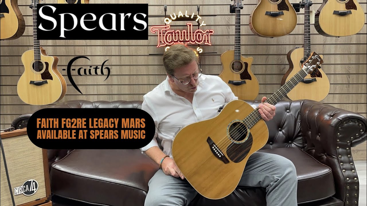 Faith FG2RE Legacy Mars Dreadnought Electro Acoustic Guitar