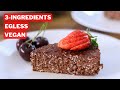 3-Ingredient Chocolate Oatmeal Cake Recipe