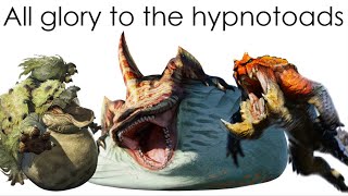 Amphibian Ecology : Tetsucabra, Tetranadon and Zamtrios in Monster Hunter