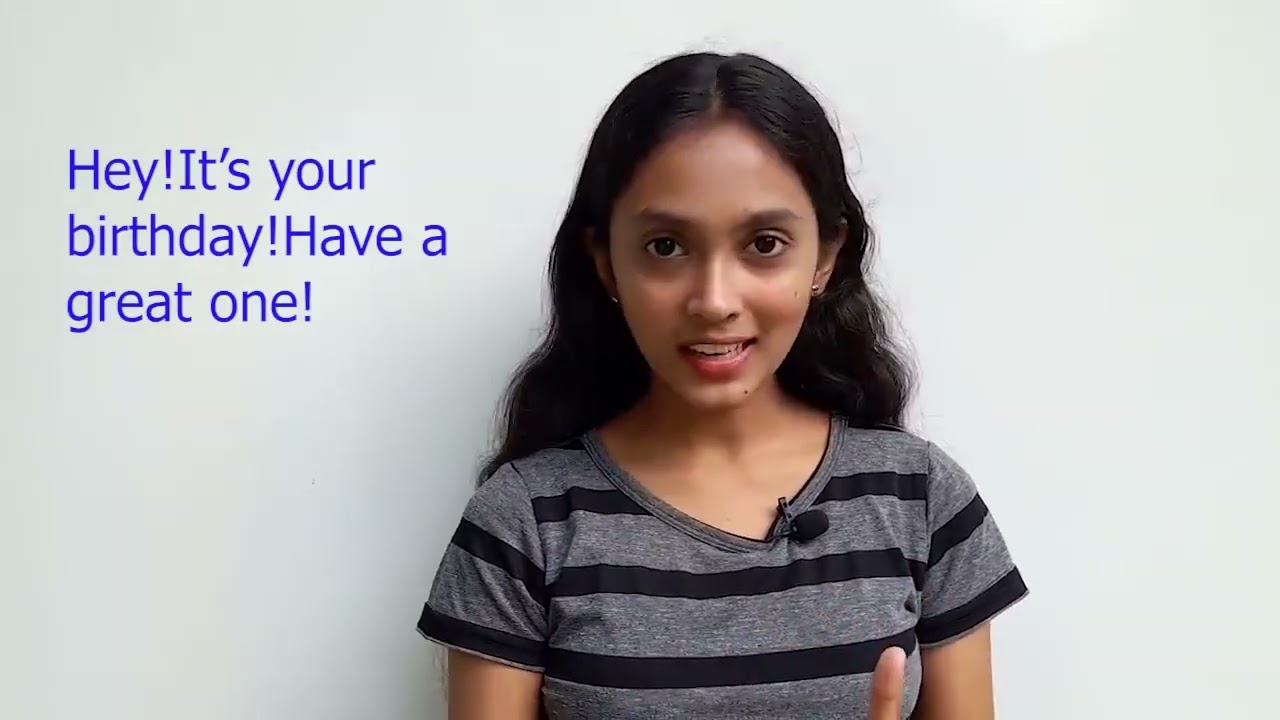 Different ways to wish HAPPY BIRTHDAY! Use these alternatives to sound