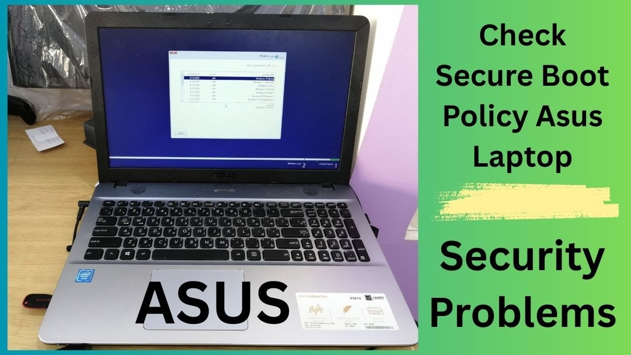Check Secure Boot Policy Asus Laptop | Boot Security Problems Asus ...