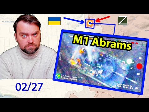 Update from Ukraine | First Abrams loss | Ruzzia Advances on the East but trapped on the South