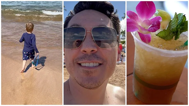 Caleb's 1st Time In The Ocean | Day 2: Cabana Morn...