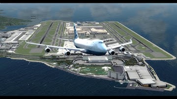 [Prepar3D v4] | PMDG 747-400F | Takeoff From Hong Kong Runway 07R