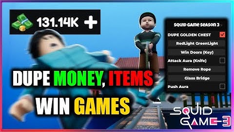 [🦑OP] Squid Game Season 3 Script - DUPE MONEY, WIN GAMES
