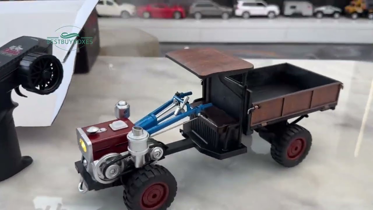 JJRC C8836 RC Tractor 1/12 Scale – 4WD, Smoke, Lights & Sound