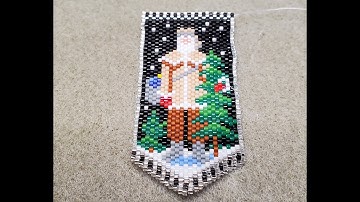 Beading 1 - Starting a Peyote Tapestry Piece