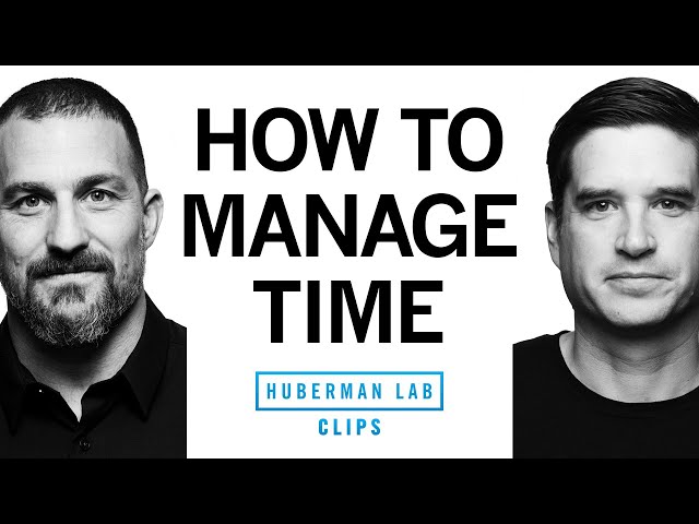 Maximize Productivity With These Time Management Tools | Dr. Cal Newport u0026 Dr. Andrew Huberman class=