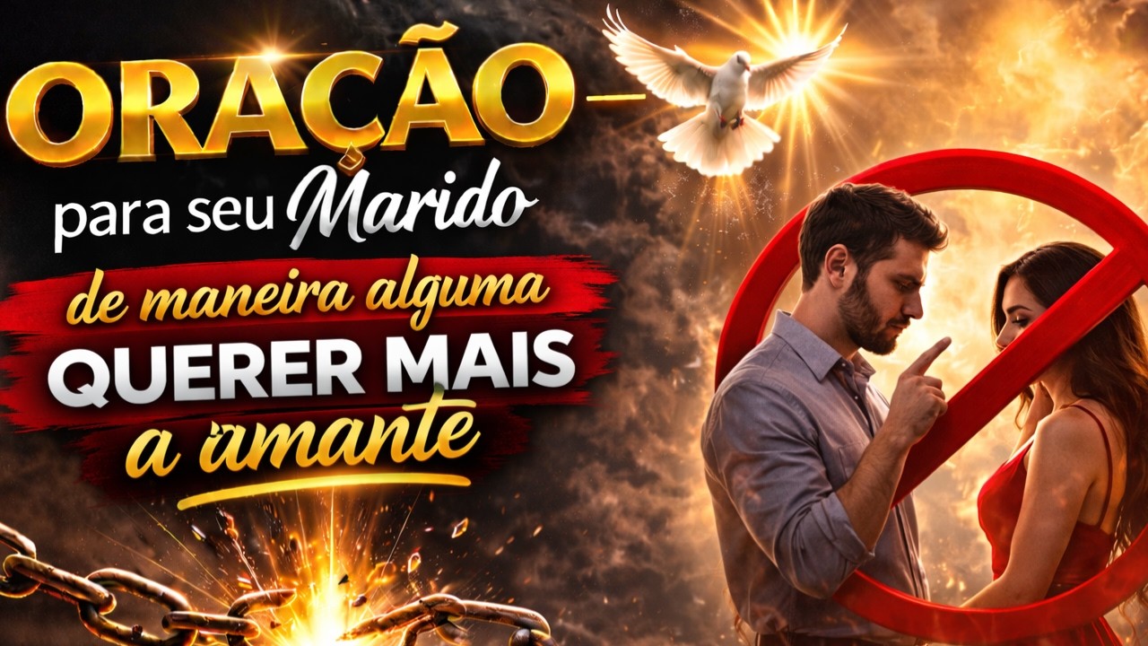 ORAÇÃO para seu Marido de maneira alguma querer mais a amante