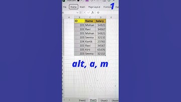 2 Ways To Remove Duplicates In Excel 💯 | Data Cleaning In Excel ‼️ #shorts #data #howto #bytetech