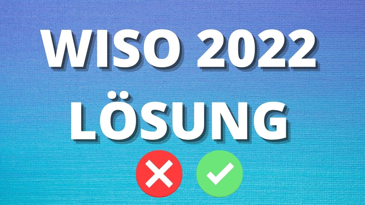 WiSo Lösung 2022 - IHK Abschlussprüfung - YouTube