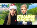 STEALING MACHINE ~ Sims 4 Homeless Challenge: Christmas Countdown Day 6