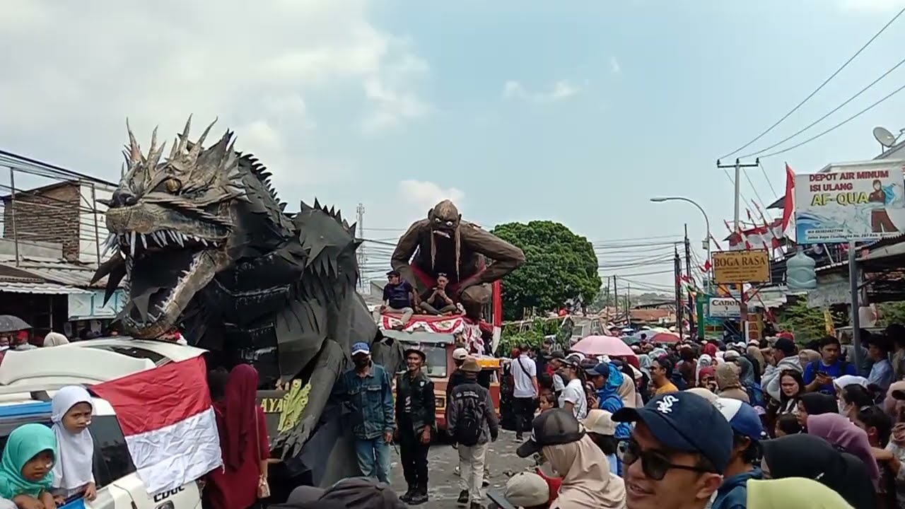 CARNAVAL NAGA RAKSASA AGUSTUSAN CICALENGKA #bandung #cicalengka