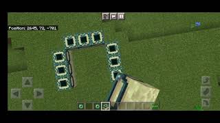 how to make an end portal in Minecraft pe #mcpe #minecraftkerala