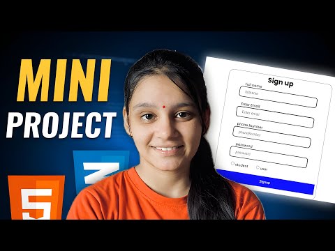 HTML & CSS Mini Project| lifetime Coding