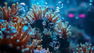Subtle Deep Water Sounds with Warm Piano Tones