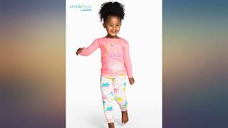 Simple Joys by Carter's Babies, Toddlers, and Girls' 6-Piece Snug-Fit Cotton Pajama review