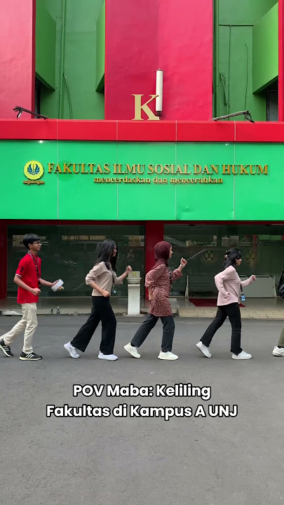 Fakultas apa aja sih yang ada di UNJ Kampus A?! #maba #unj #utbk #snbt #campustour