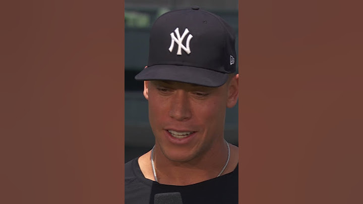 Aaron Judge on returning to Dodger Stadium 👀🤔 #AaronJudge #Yankees