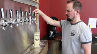 Crowler at Jughandle Brewing Company Crowler at Jughandle Brewing Company