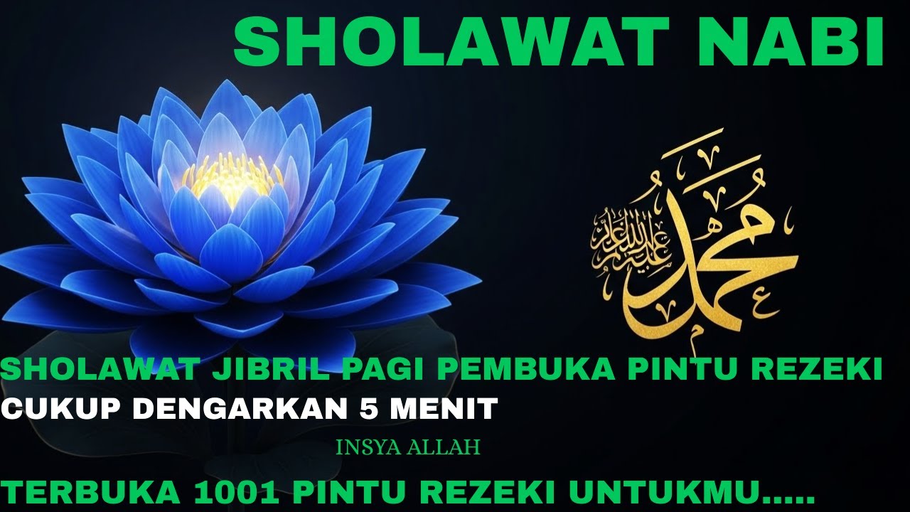 Hutang Lunas Kilat! Bacalah Amalan Pembuka Pintu Langit Paling Ampuh, sholawat jibril penarik rezeki