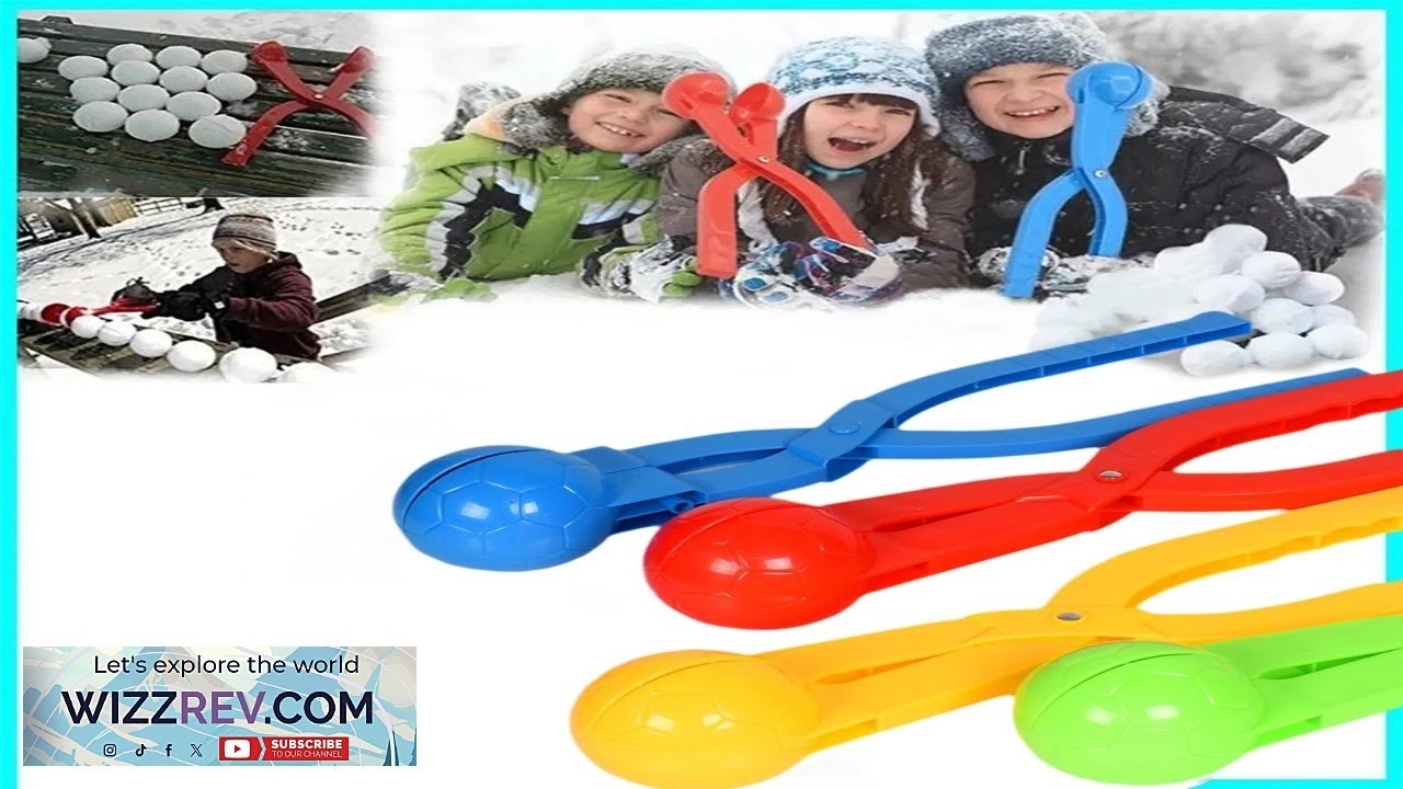 Зажим для изготовления снежков для детей и взрослых в форме сердца, снежинки и утки.