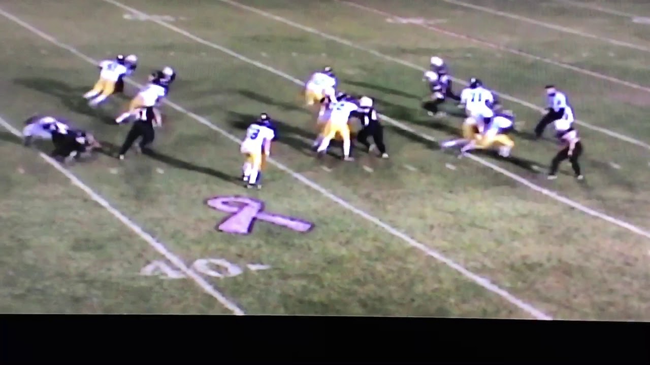 Blissfield Football Buck Sweep vs Jonesville 2012. YouTube