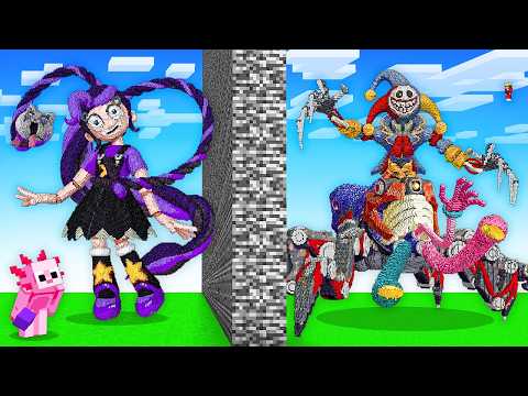 I Cheated in LILY LOVEBRAIDS VS THE PROTOTYPE Minecraft Build Battle!